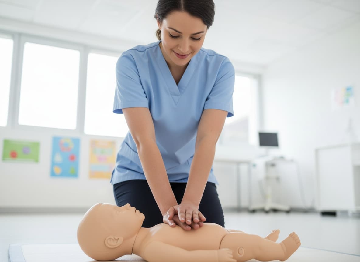 CPR training session